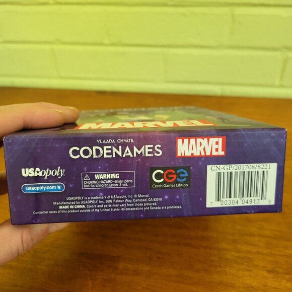 Marvel CODENAMES Card Game 2021 by Vlaada Chvatil USAopoly 2-8 players 15 min T1 - Picture 4 of 5